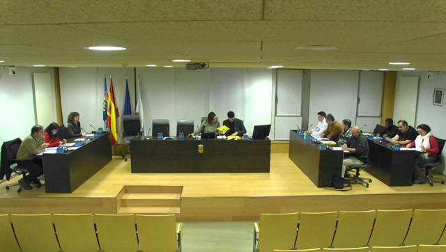 poster Pleno Ordinario do Concello de Burela do xoves 27 de novembro de 2025