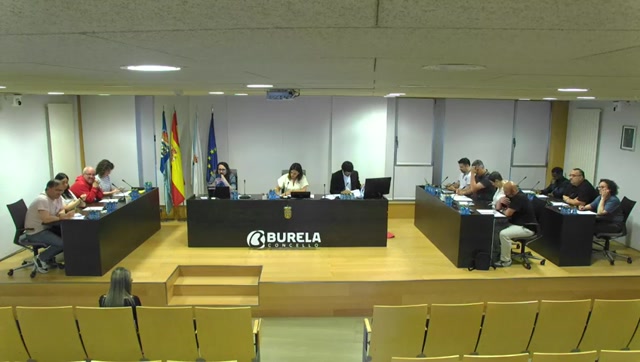 poster Pleno Ordinario do Concello de Burela do xoves 28 de maio de 2026